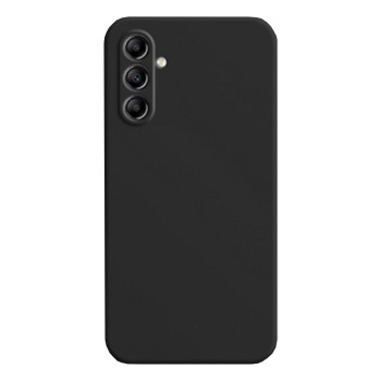 Husa Soft Silicon compatibila cu Samsung Galaxy A24 4G, Matte Efect, Camera Ultra Safe, Negru
