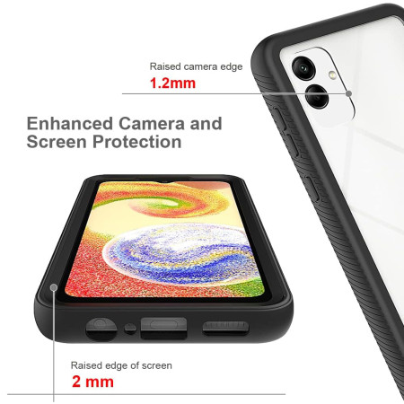 Husa 360 DefencePro compatibila Samsung Galaxy A05, Black