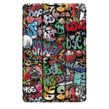 Husa tableta compatibila Lenovo Tab M10 3rd Gen TB328FU/TB328XU, FoldPro cu Microfibra, Auto Sleep/Wake, Urban Vibe