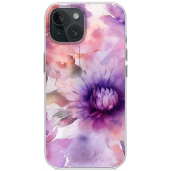 Husa personalizata pentru Apple iPhone 14, MagSafe Atasare Magnetica, Antisoc, Model Floral 22