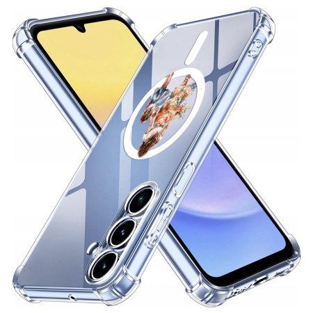 Husa Antisoc pentru Samsung Galaxy A16 - AirBag Magsafe, Colțuri Ranforsate - Mama si fica