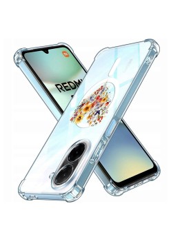Husa Antisoc pentru Xiaomi Redmi A5 4G (Standard) - AirBag Magsafe, 4 Colțuri Ranforsate, w8 - Heart 