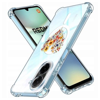 Husa Antisoc pentru Xiaomi Redmi A5 4G (Standard) - AirBag Magsafe, 4 Colțuri Ranforsate, w8 - Heart 