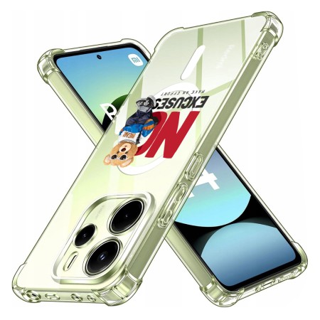 Husa Antisoc pentru Xiaomi Redmi Note 14 4G (Regional) AirBag Magsafe, Colțuri Ranforsate - No Excuses