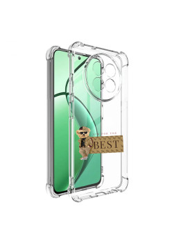 Husa Antisoc pentru Realme 12 / 12x, AirBag PRO, Transparent, Best