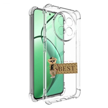 Husa Antisoc pentru Realme 12 / 12x, AirBag PRO, Transparent, Best
