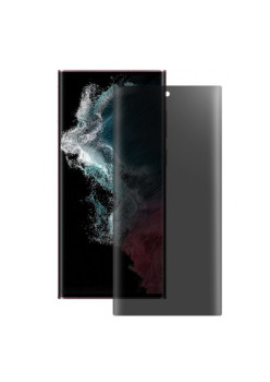 Folie Privacy compatibila Samsung Galaxy S24 Ultra, Securizata, Profesionala 
