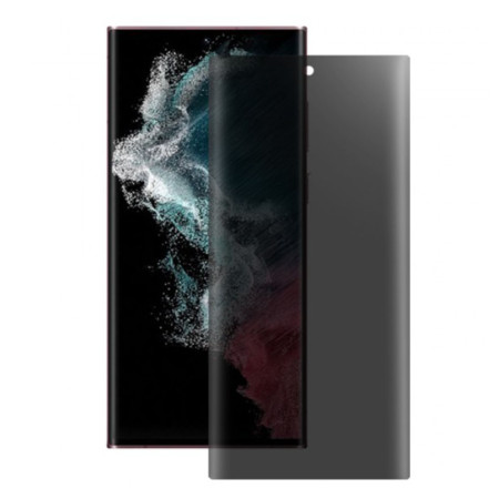 Folie Privacy compatibila Samsung Galaxy S24 Ultra, Securizata, Profesionala 