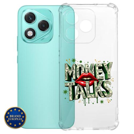 Husa Antisoc pentru Honor 400 Lite - AirBag TPU, Colțuri Ranforsate - Money Talks 