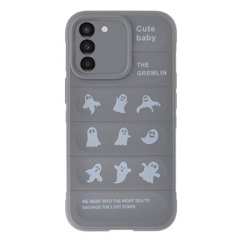 Husa compatibila cu Samsung Galaxy S23 Plus, Personalizata Shockproof Rugged, Camera Protect, Gri