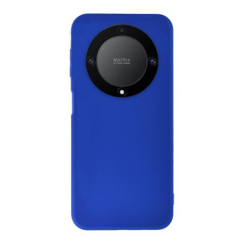 Husa Soft Silicon compatibila cu Honor Magic 5 Lite, Matte Efect, Camera Ultra Safe, Albastru