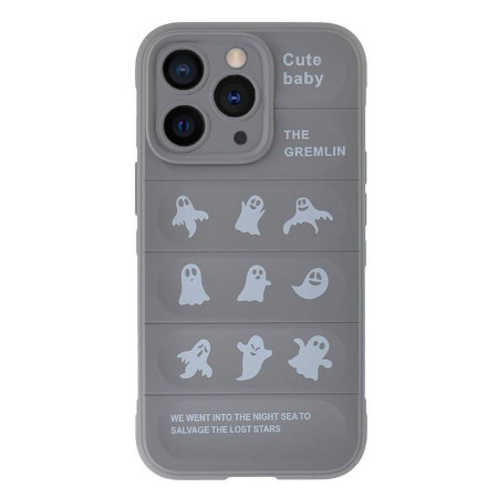  Husa compatibila cu Apple iPhone 13 Pro Max, Personalizata Shockproof Rugged, Camera Protect, Gri