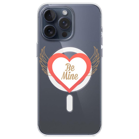 Husa personalizata Apple iPhone 14 Pro Max, MagSafe, Be Mine