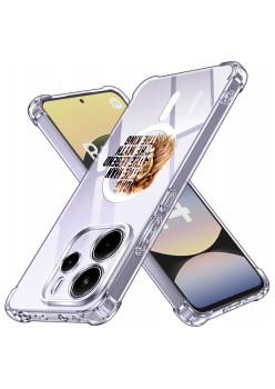 Husa Antisoc pentru Xiaomi Redmi Note 14 4G (Standard) - AirBag TPU, Colțuri Ranforsate - The Man The Myth