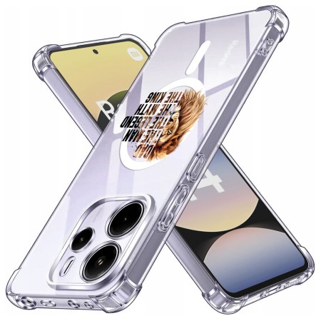 Husa Antisoc pentru Xiaomi Redmi Note 14 4G (Standard) - AirBag TPU, Colțuri Ranforsate - The Man The Myth