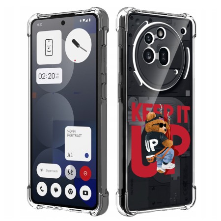 Husa Antisoc pentru Nothing Phone (3a) Pro - AirBag TPU, Colțuri Ranforsate - Keep It UP