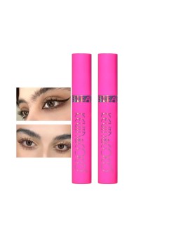 Set Mascara Stay Wild – 2 Bucăți, Negru & Maro, Alungire și Definire Gene, Cruelty-Free