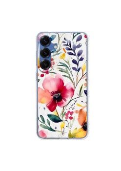 Husa pentru Samsung Galaxy S25, Atasare Magnetica, MagSafe, Model Floral 5