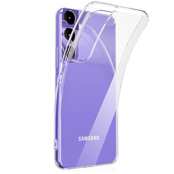 Husa Silicon compatibila Samsung Galaxy S24 Plus, Pastreaza Originalitatea, Transparent 