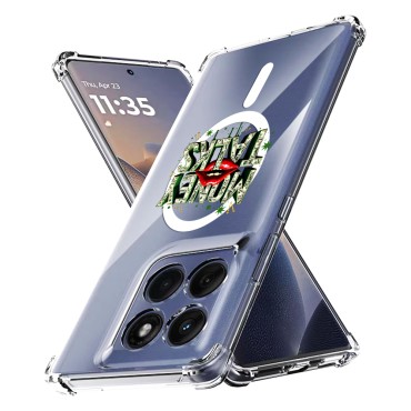 Husa Antisoc pentru Motorola Edge 60 / Edge 60 Fusion - AirBag TPU, Colțuri Ranforsate - Money Talks 