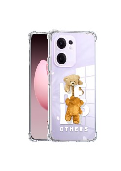 Husa Antisoc pentru Oppo Reno13 F, AirBag PRO, Clear, Help Others