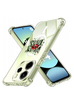 Husa Antisoc pentru Xiaomi Redmi Note 14 4G (Regional) - AirBag TPU, Colțuri Ranforsate - Money Talks 