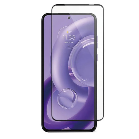 Folie de Sticla compatibila Motorola Moto Edge 30 Neo, HTPMAG Profesionala 3D, Full Cover, Negru