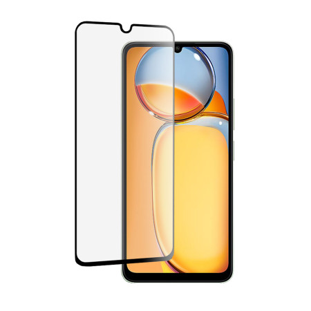 Folie de sticla compatibila Xiaomi Redmi 13C 4G / 13C 5G / Poco M6 / C65, 3D, DD Protectie Profesionala, Adeziv Complet, Negru