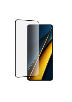 Folie de sticla pentru Xiaomi Poco X6 Pro, 3D, DD Protectie Profesionala, Adeziv Complet, Negru