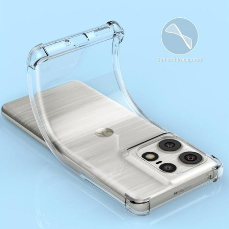 Husa Antisoc pentru Motorola Edge 50 Pro, AirBag PRO, Clear