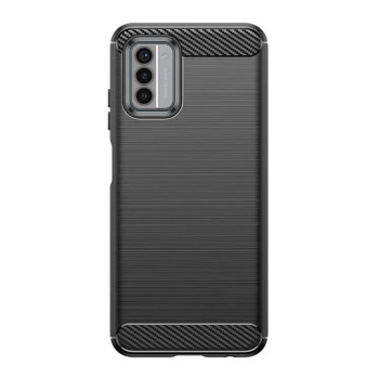 Husa Carbon compatibila Nokia G42, Protect Anti-Soc, Negru
