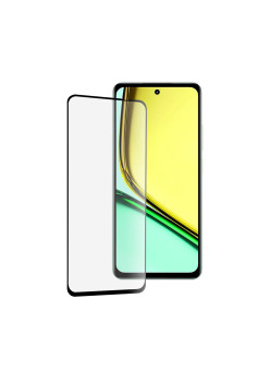 Folie sticla telefon compatibila Realme C67, Full Glue, 111D, Black