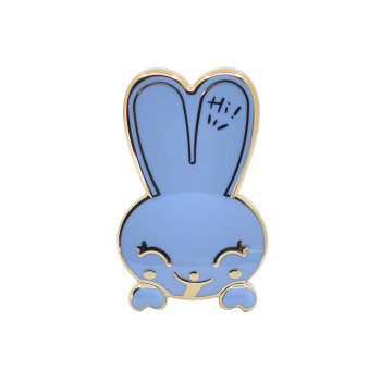 Suport de telefon Bunny Autoadeziv, Universal, Albastru
