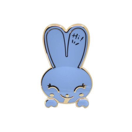 Suport de telefon Bunny Autoadeziv, Universal, Albastru
