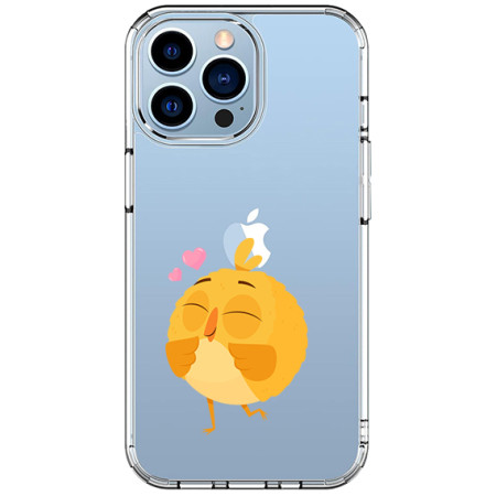 Husa personalizata Apple iPhone 15 Pro, Happy Chick