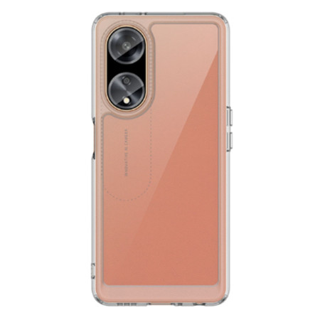 Husa Silicon compatibila Oppo A98, Pastreaza Originalitatea, Transparent 