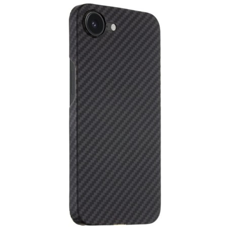 Husa Telefon Tactical MagForce Aramid pentru iPhone 16e, Fibra Aramida, Ultra Slim 0.8 mm, Compatibila MagSafe, Negru