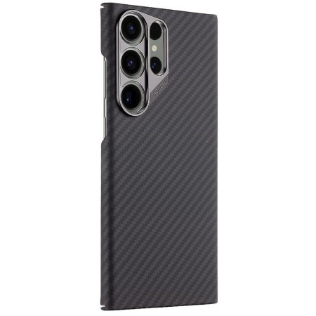 Husa Telefon Tactical MagForce Aramid pentru Samsung Galaxy S23 Ultra, Fibra Aramida, Ultra Slim 0.8 mm, Compatibila Magnetic, Negru