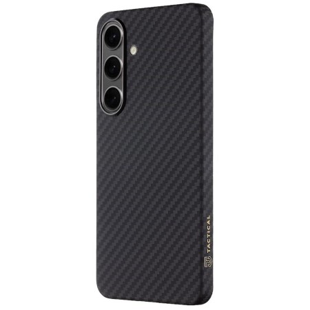 Husa Telefon Tactical MagForce Aramid pentru Samsung Galaxy S24, 0.8 mm, Fibra Aramida, Magnetica, Negru