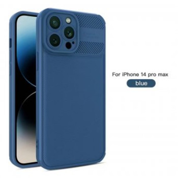 Husa Cross compatibila cu Apple Iphone 12, Super Camera Protect HTPMAG, Navy