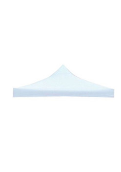 Copertina pentru acoperis cort tip pavilion, impermeabila cauciucata, invelis din material textil oxfort 700D, 3 x 6 m, Alb