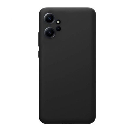 Husa Soft Silicon compatibila cu Xiaomi Redmi Note 12 4G, Matte Efect, Camera Ultra Safe, Negru