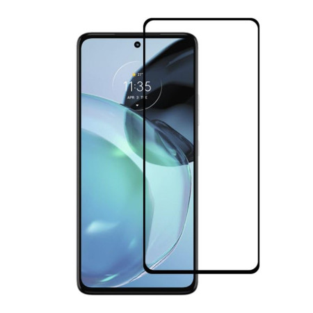 Folie de Sticla compatibila Motorola Moto G54, HTPMAG Profesionala 3D, Full Cover, Negru