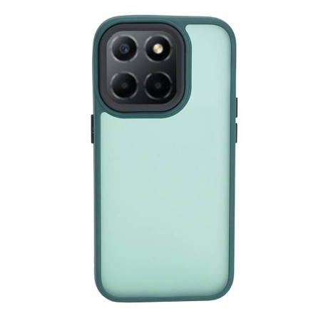 Husa cu protectie la camere si finisaj mat compatibil Honor X6, Smoked, Verde