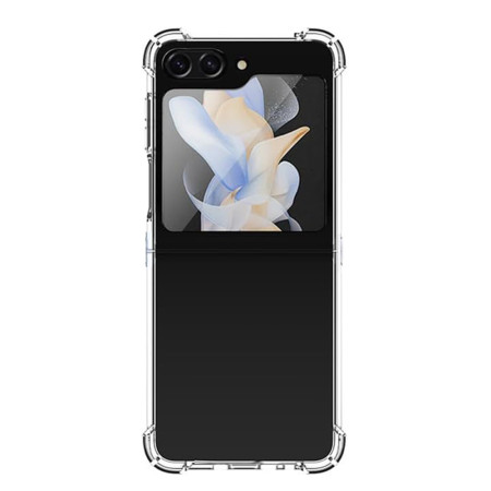 Husa Antisoc Samsung Galaxy Z Flip 5, High Tech, Silicon Slim, Transparent