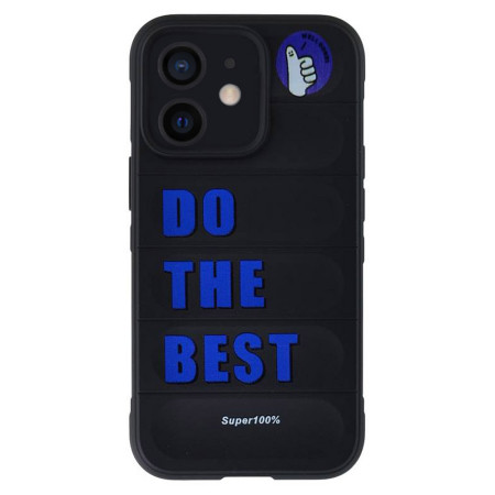 Husa compatibila cu Apple iPhone 12, Personalizata Shockproof Rugged, Camera Protect, Negru