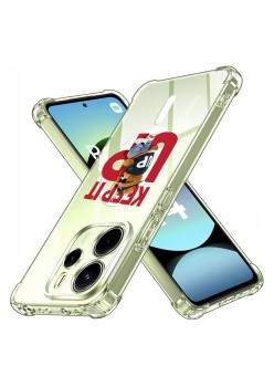 Husa Antisoc pentru Xiaomi Redmi Note 14 4G (Regional) - AirBag TPU, Colțuri Ranforsate - Keep It UP