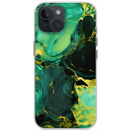Husa personalizata compatibila Apple iPhone 15 Plus, MagSafe Atasare Magnetica, Antisoc, Neons And Brights 9