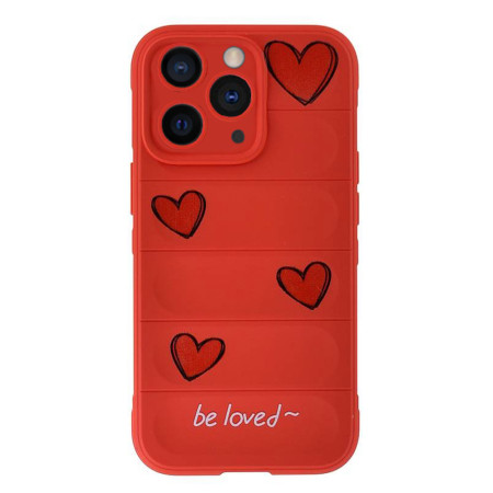  Husa compatibila cu Apple iPhone 13 Pro, Personalizata Shockproof Rugged, Camera Protect, Rosu