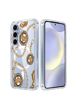 Husa pentru Samsung Galaxy S25, Atasare Magnetica, MagSafe, Slinny, Clear